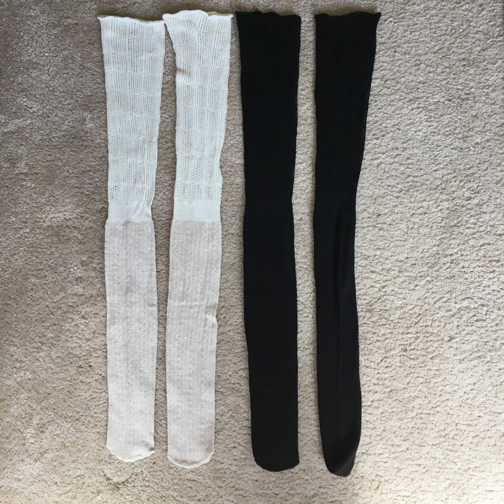 Thigh High Knit Socks